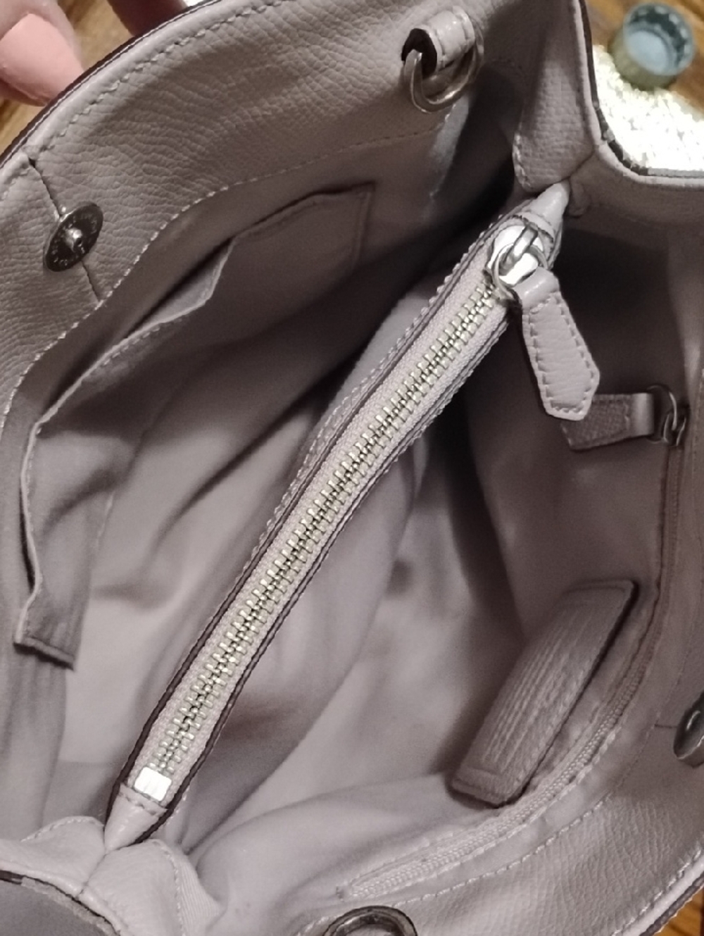 Coach Minetta Taupe Leather 3 Way Bag - Picture 3 of 11